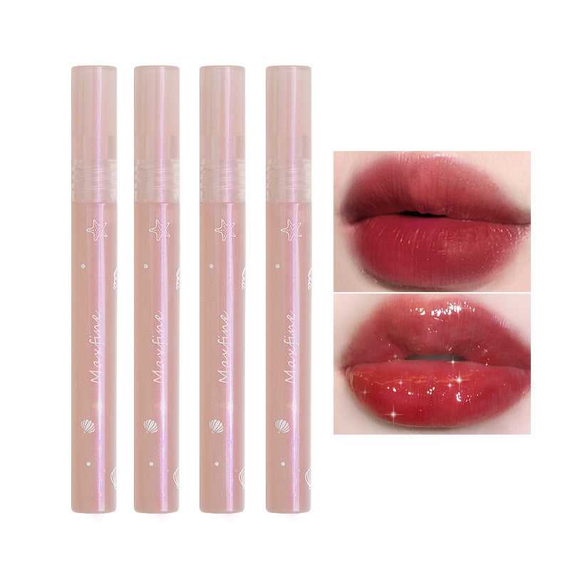 1pc Non-Stick Water-Resistant Mirror Lip Gloss