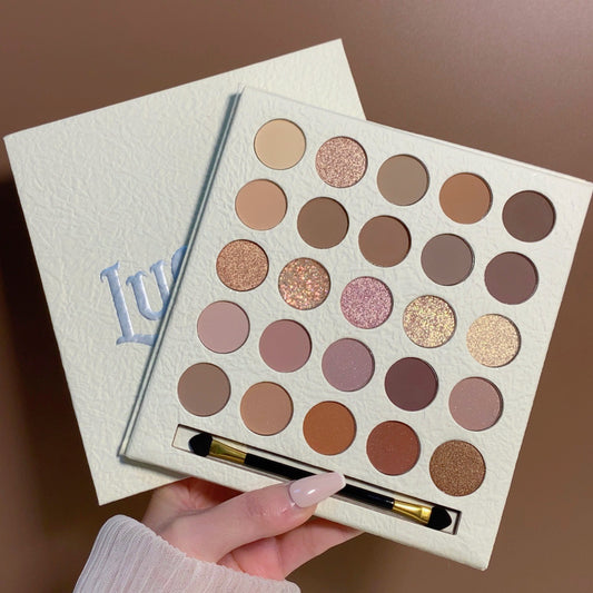 Muge Leen 25 Color Eyeshadow Palette - Matte & Shimmer