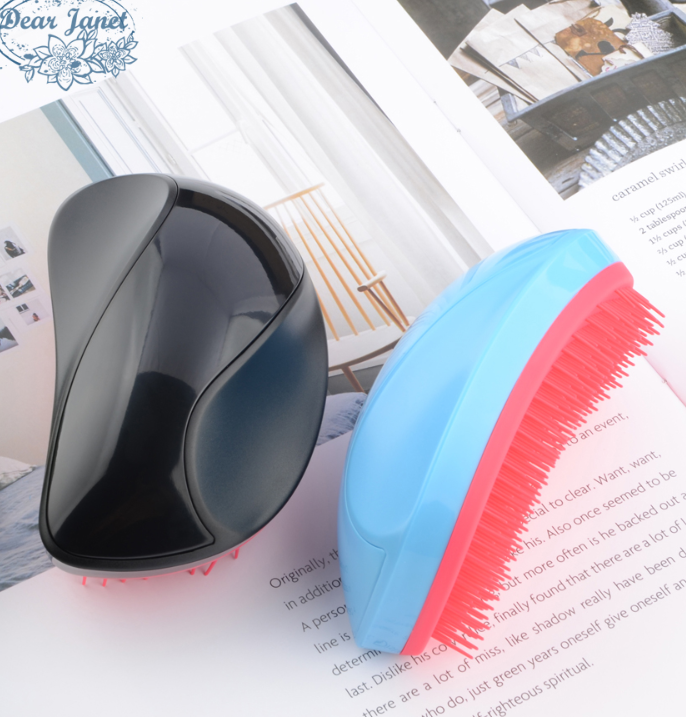 Customizable Logo Mango Plastic Anti-Static Hair Comb