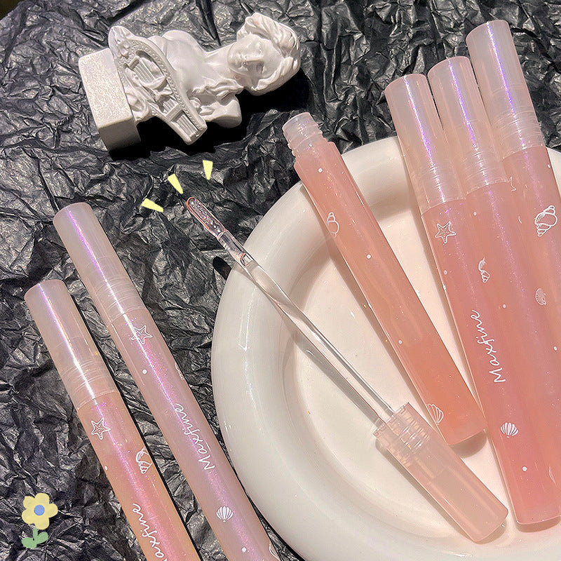 1pc Non-Stick Water-Resistant Mirror Lip Gloss