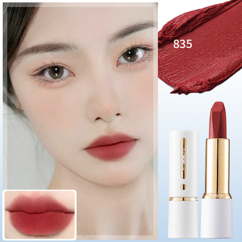Matte Waterproof Sweat-Resistant Color Display Lipstick