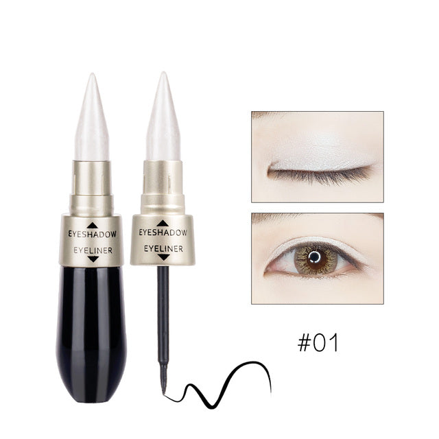 6 Colors Double-end Waterproof Eye Shadow Stick Liner
