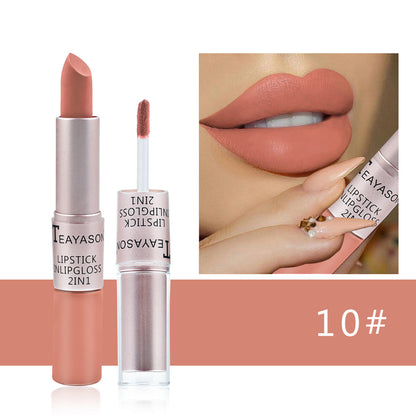 Double-ended Non-stick Matte Lip Gloss