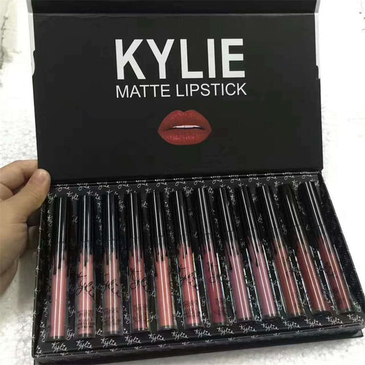 12 Bows Lip Gloss Set - Liquid Lipstick Collection