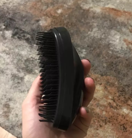 Customizable Logo Mango Plastic Anti-Static Hair Comb