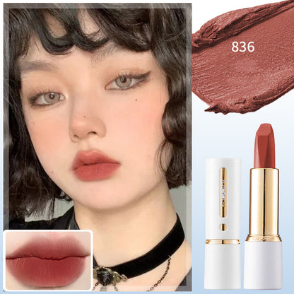 Matte Waterproof Sweat-Resistant Color Display Lipstick