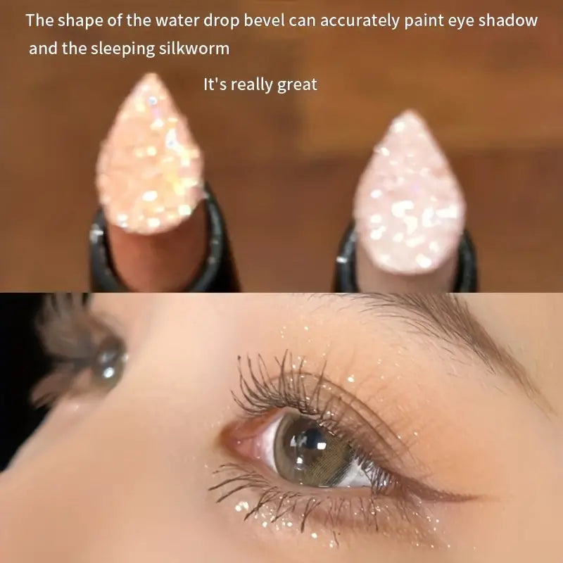6 Color Highlighter Stick with Shimmer Finish Eyeliner