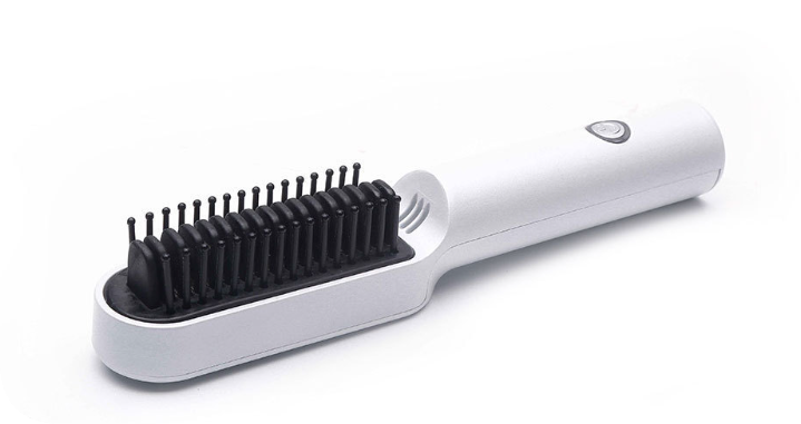 Dual-Purpose Electric Hair Comb for Curling & Straightening