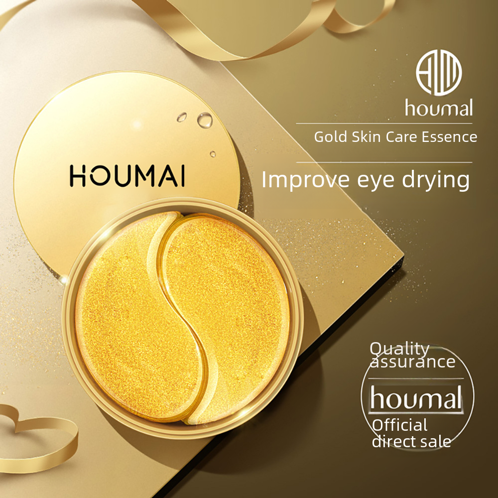 24K Gold Collagen Eye Mask for Hydration and Care