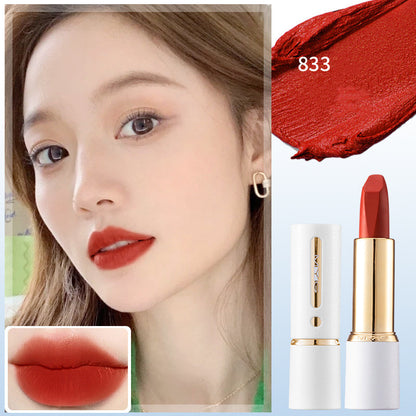 Matte Waterproof Sweat-Resistant Color Display Lipstick