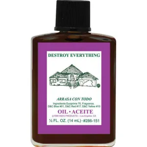 1/2 oz Indio Oil - Destroy Everything