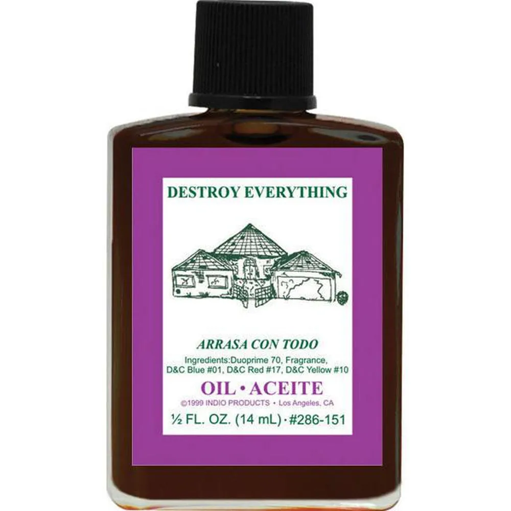 1/2 oz Indio Oil - Destroy Everything