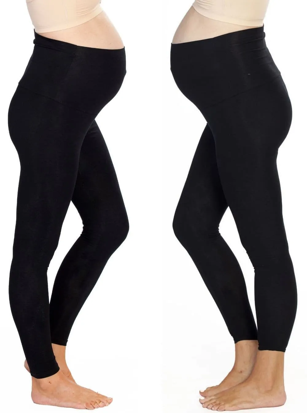 2-pack Maternity Cotton Leggings