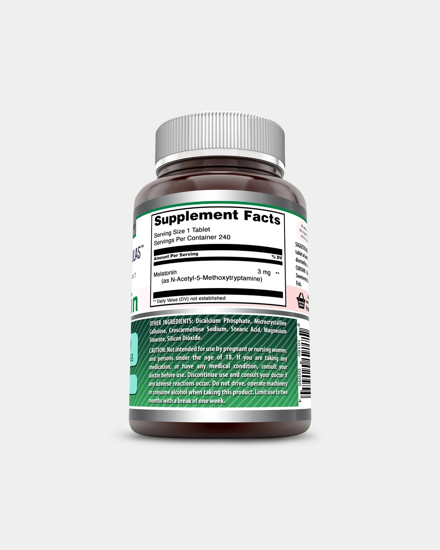 Amazing Nutrition Amazing Formulas Melatonin 3 MG