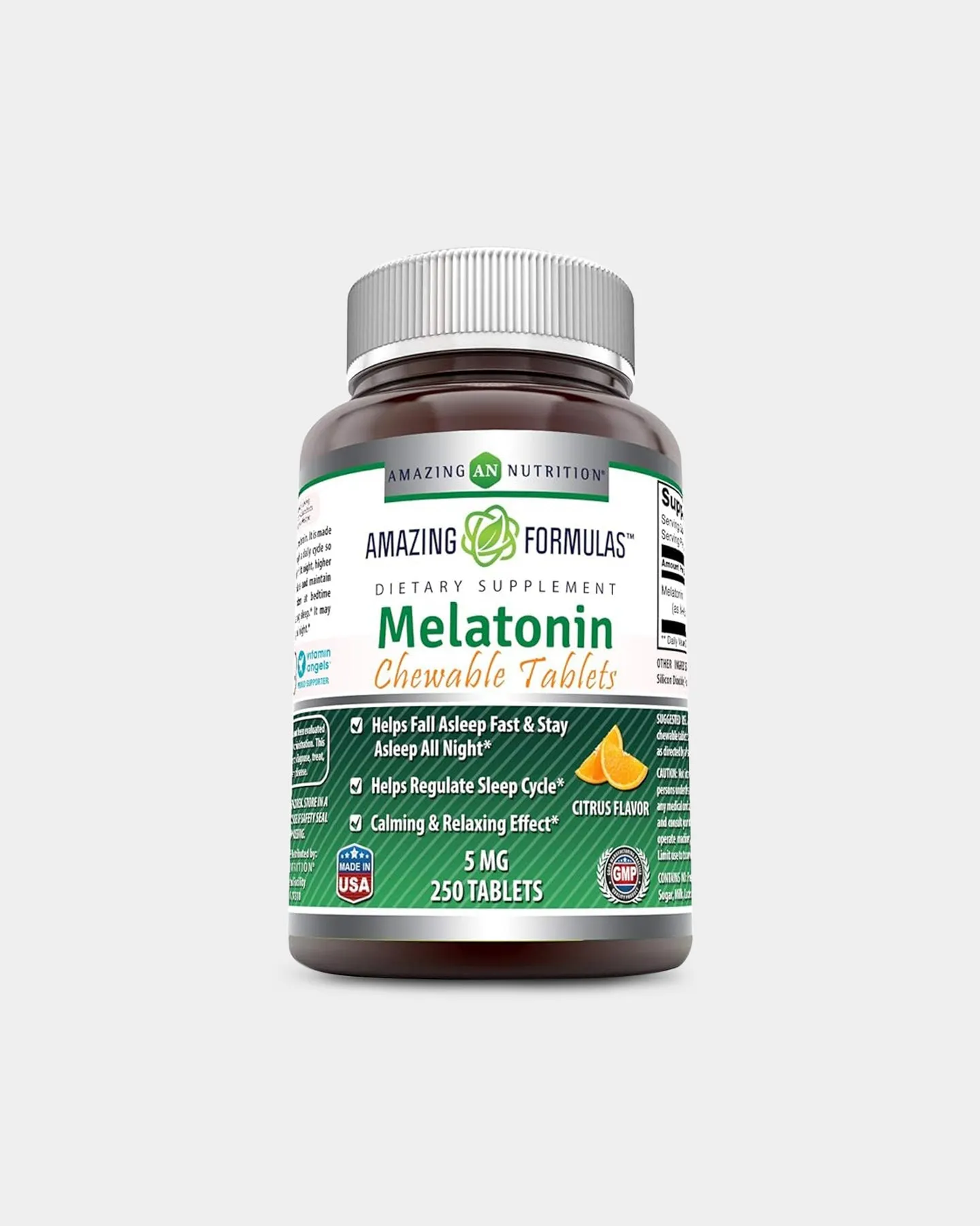 Amazing Nutrition Amazing Formulas Melatonin Chewable 5 MG