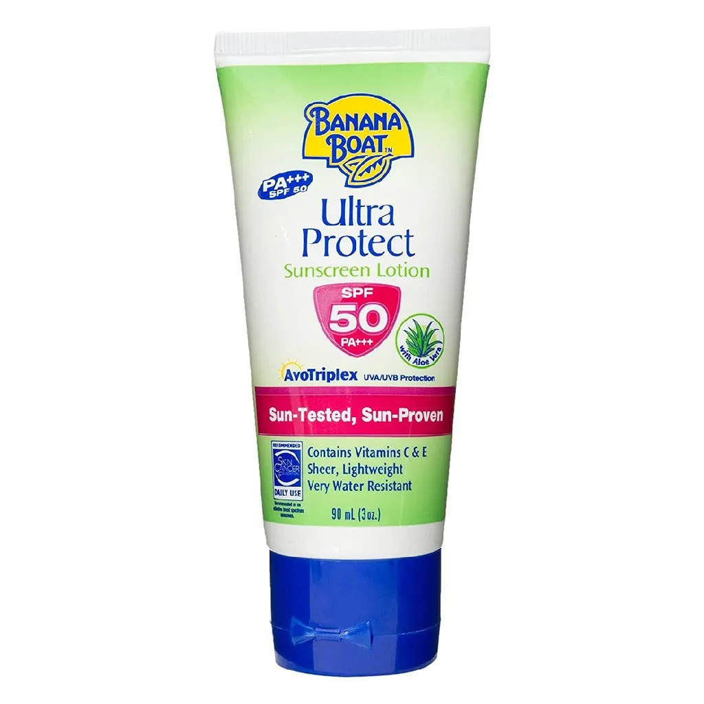 Banana Boat Ultra Protect SPF50 Sunscreen Lotion 90 mL