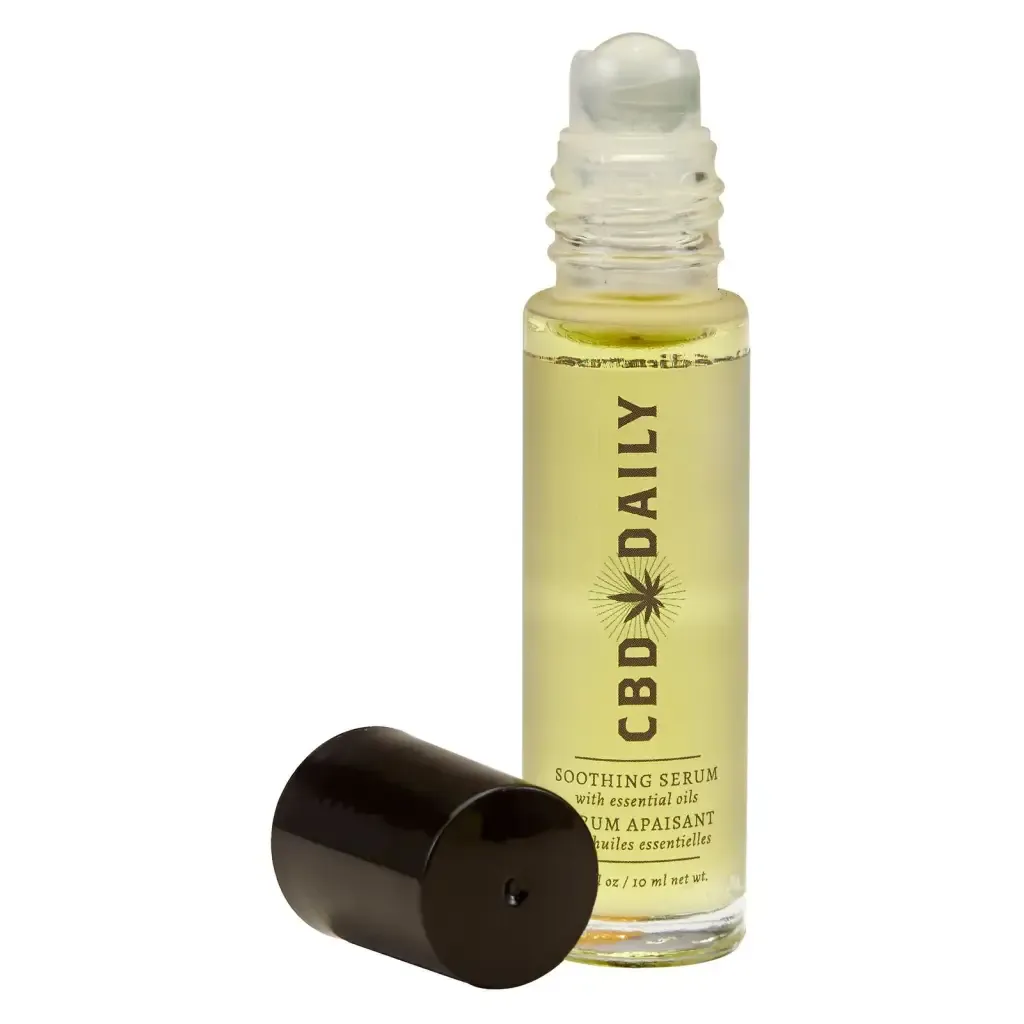 Cbd Soothing Serum 10ml Roller Ball Bottle