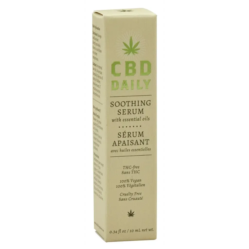 Cbd Soothing Serum 10ml Roller Ball Bottle