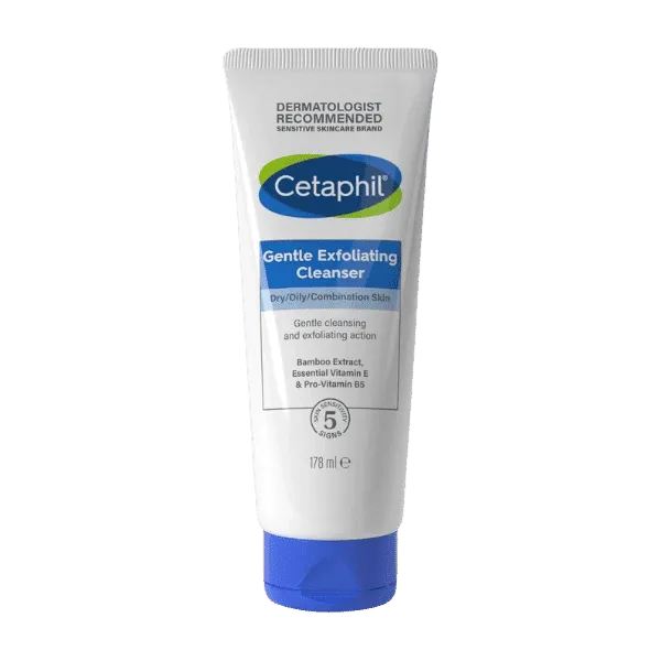 CETAPHIL GENTLE EXFOLIATING CLEANSER 178ML