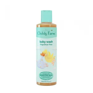 Childs Farm Baby Wash Fragrance Free 250ml