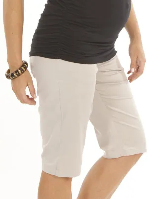 Cotton maternity shorts