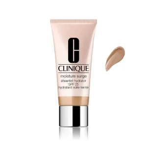 Cream with foundation effect Clinique Moisture Surge Sheertint Hydrator Broad Spectrum SPF 25, 05 Medium Deep, 40 ml