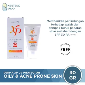 Derma XP UV Protector Cream SPF 30 - Sunscreen For Oily and Acne Skin