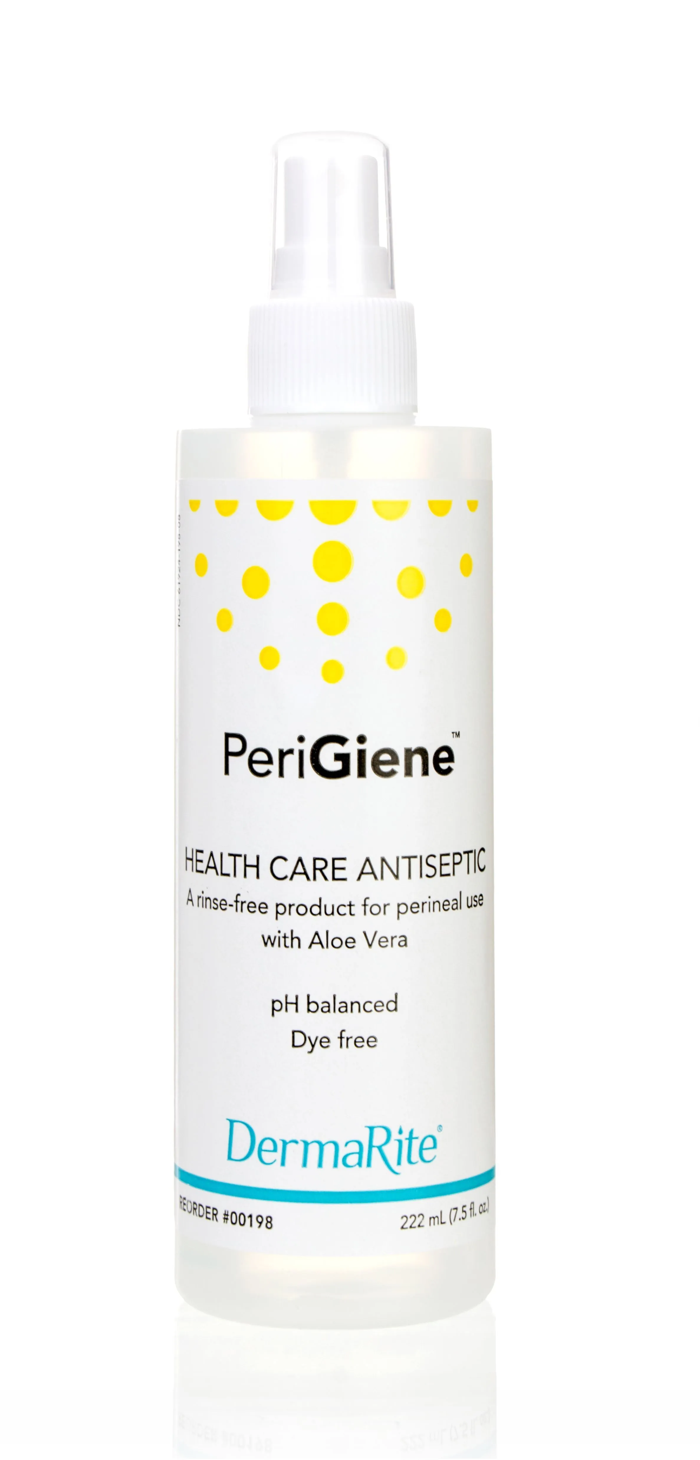 Dermarite PeriGiene® Antimicrobial Perineal Cleanser, No-Rinse, Non-Irritating, pH-Balanced 8 oz