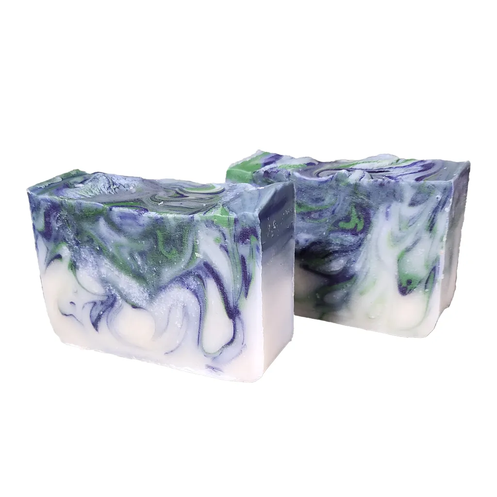 Elderberry and Evergreen Handcrafted Soap - certified organic ingredients