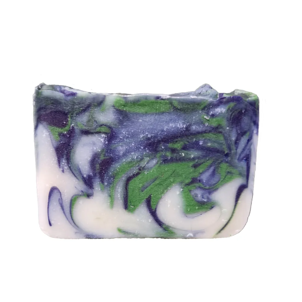 Elderberry and Evergreen Handcrafted Soap - certified organic ingredients