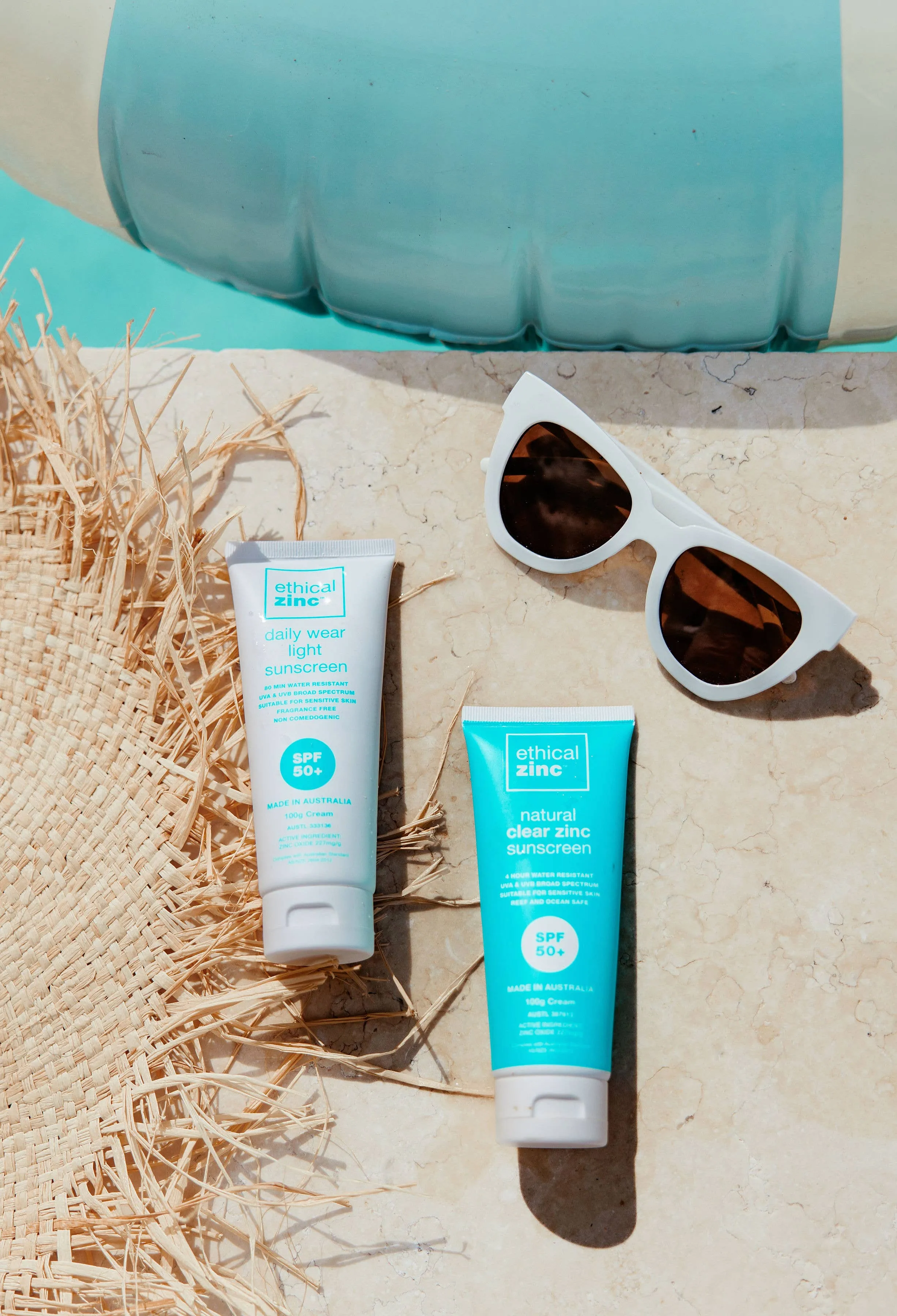 Ethical Zinc SPF50  Natural Clear Zinc Sunscreen