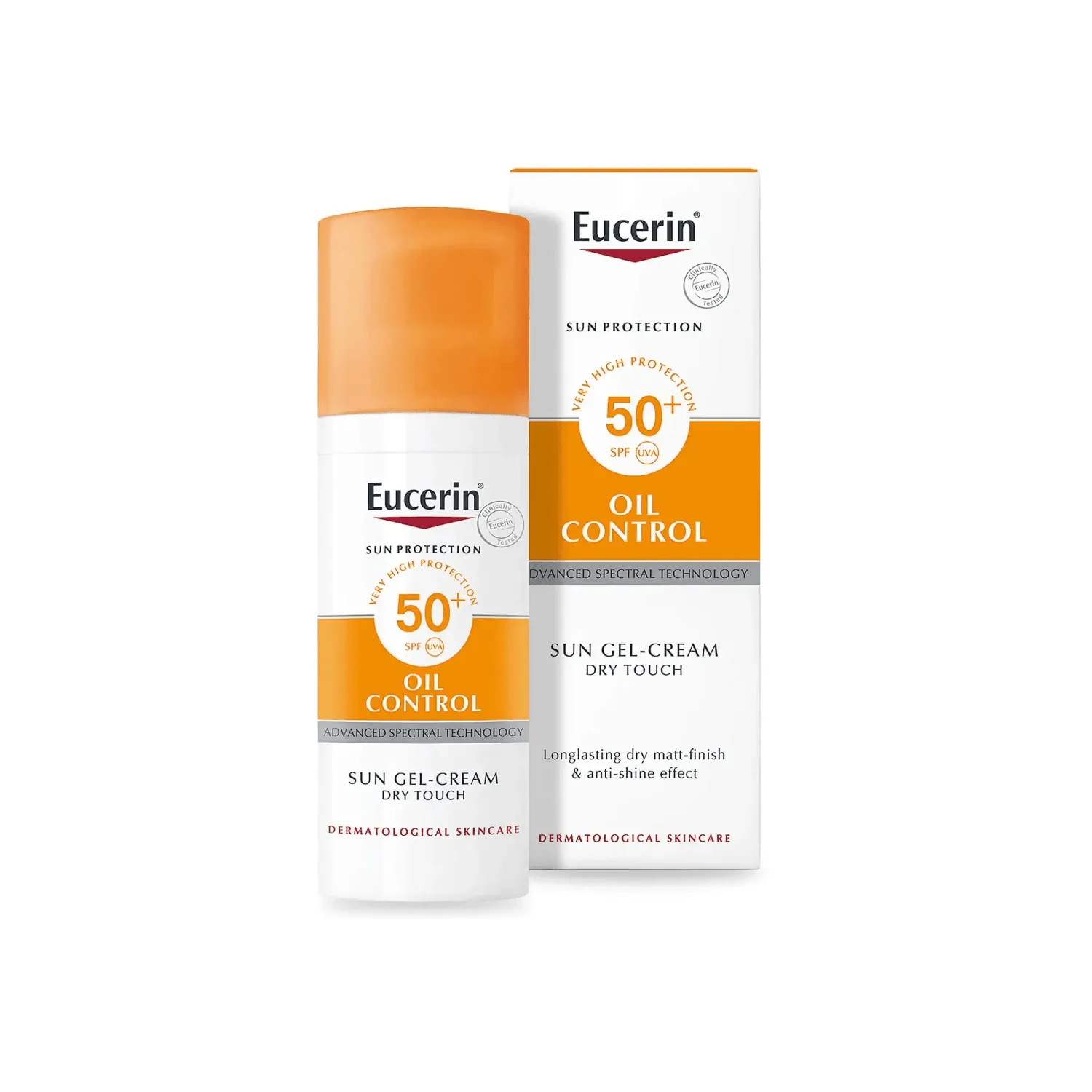 Eucerin Oil Control Sun Protection Gel Cream Dry Touch SPF 50  50ml