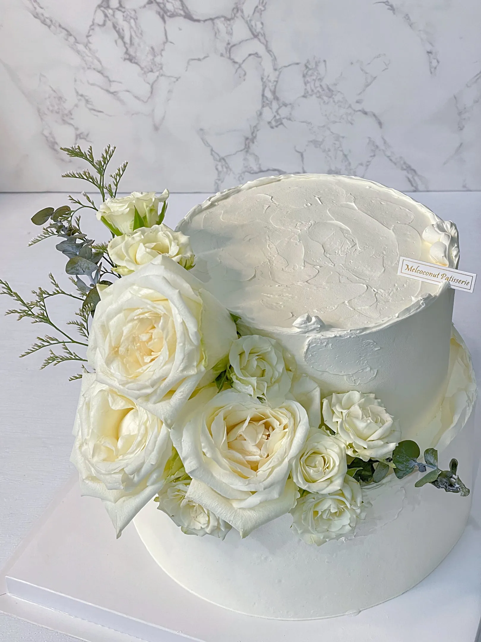 Flowers Wedding Cake