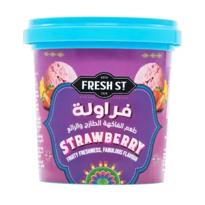 FRESH ST STRAWBERRY CUP 125ML