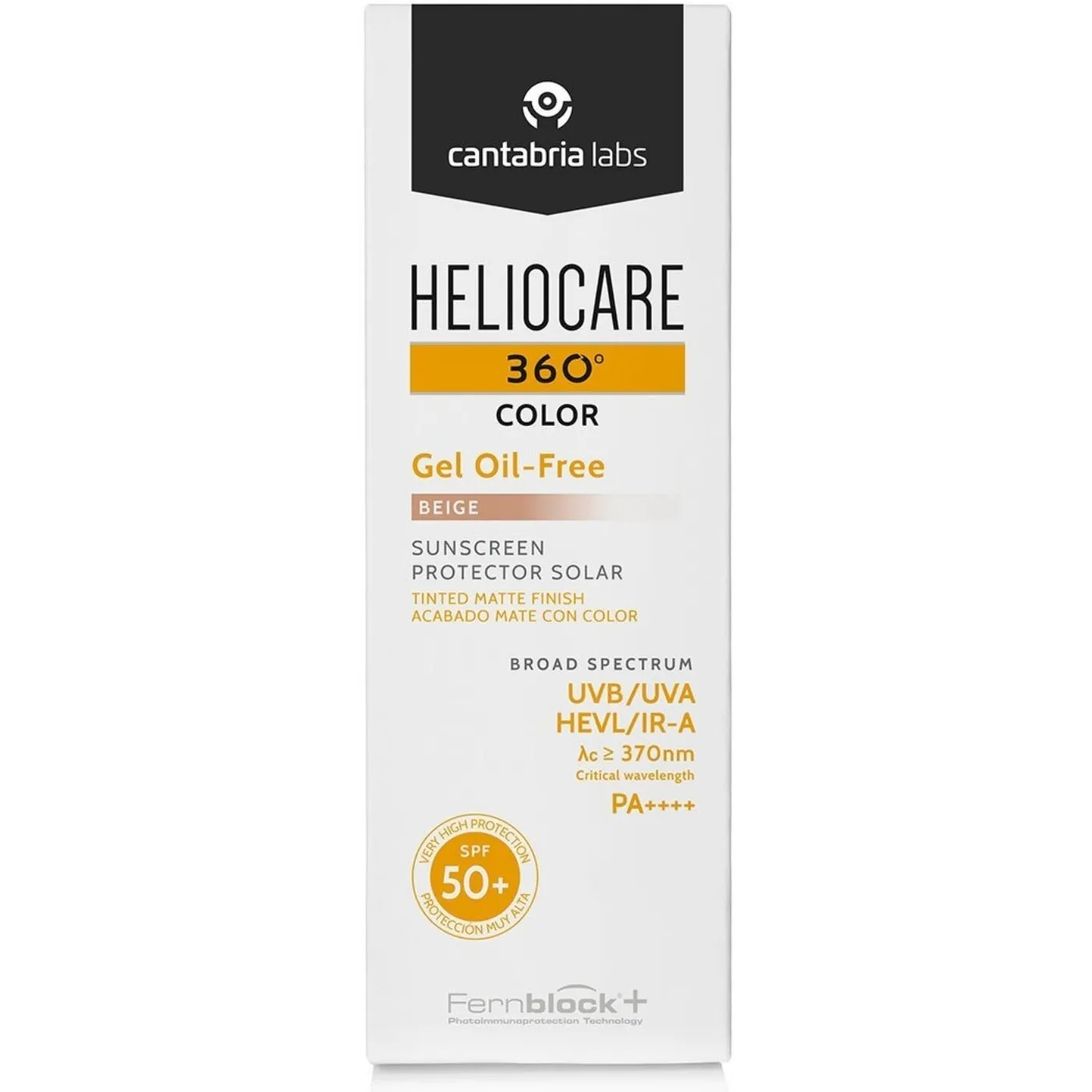 Heliocare | 360 Color Gel Oil-Free SPF50 Beige