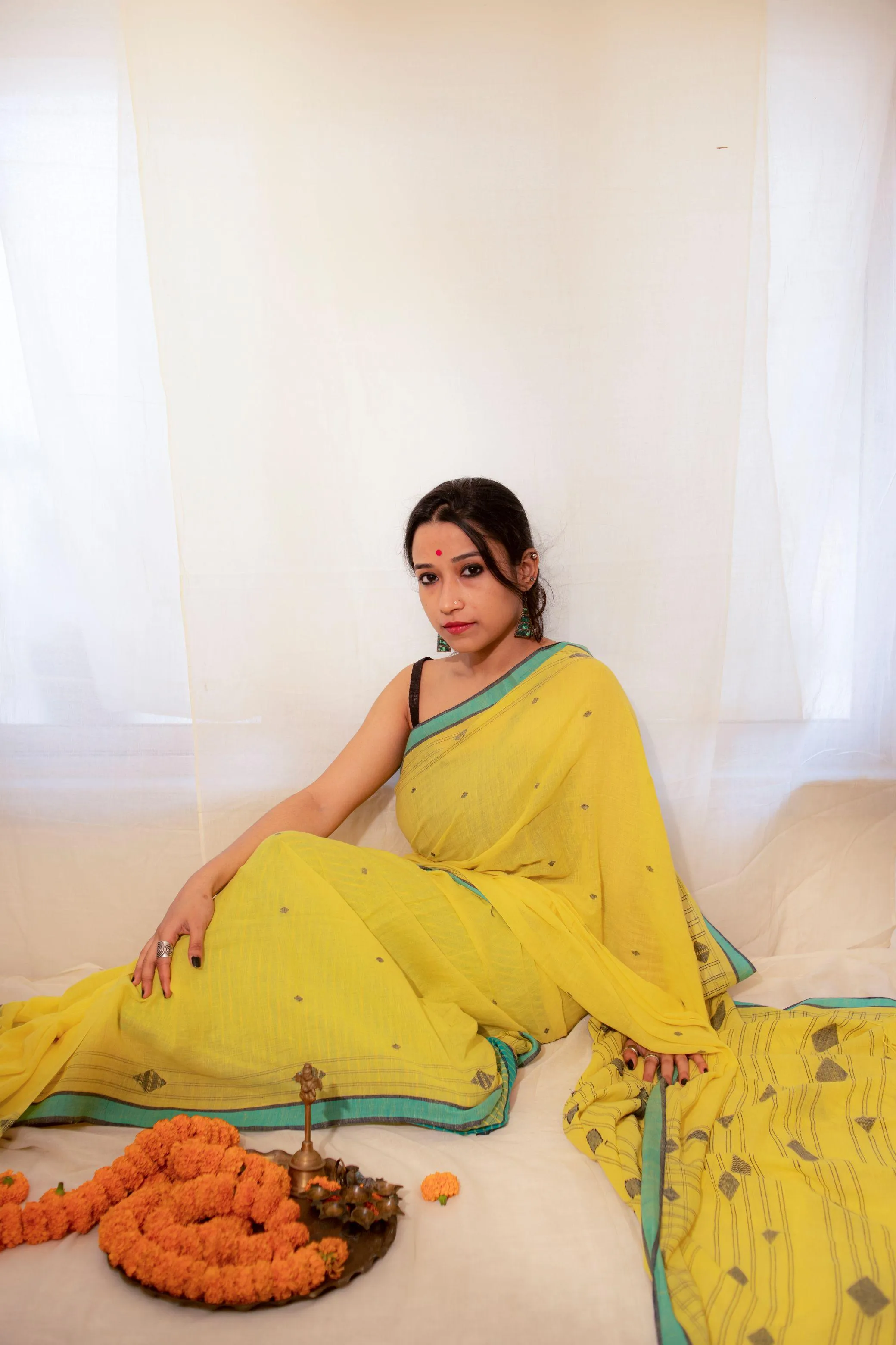 Kaisori Peelu  Jamdani saree