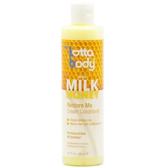 Lottabody Milk Honey Restore Me Cream Conditioner 300ml