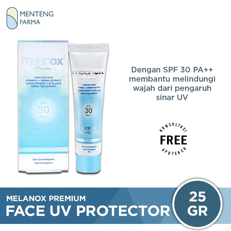 Melanox Premium Face UV Protector SPF 30 PA   25 Gr