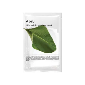 Mild Acidic PH Sheet Mask Heartleaf Fit