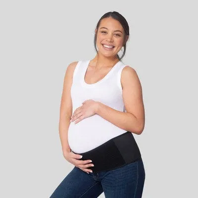 New - Belly & Back Maternity Support Belt - Belly Bandit Basics by Belly Bandit Black S