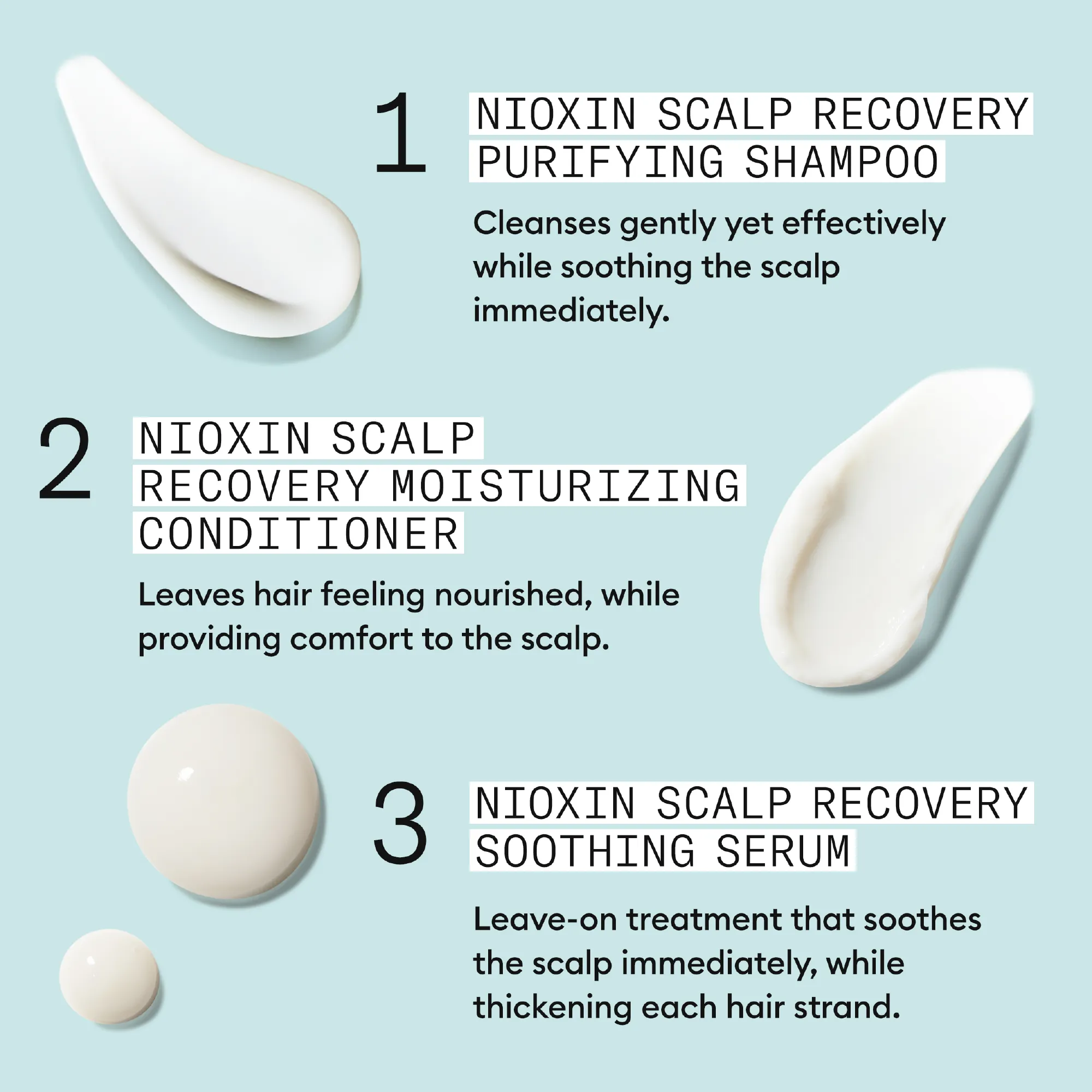 Nioxin Scalp Recovery System Scalp Soothing Serum 100ml