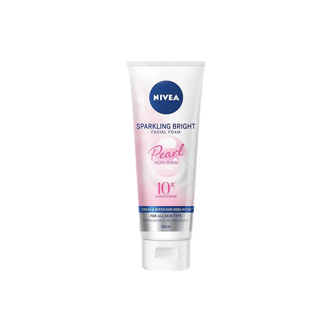 Nivea Sparkling Bright White Facial Foam 100ml