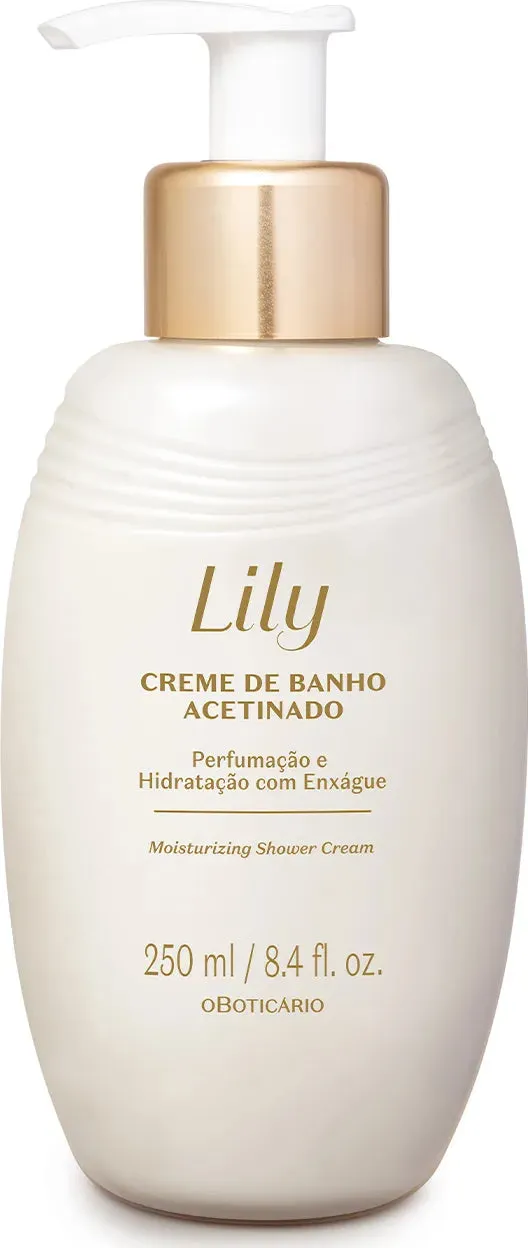 O Boticario Lily Women's Moisturizing Shower Cream