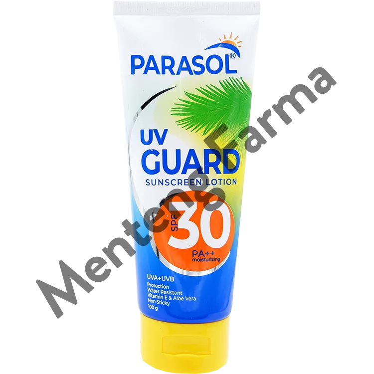 Parasol UV Guard Sunscreen SPF 30 - 100 Gram - Lotion Tabir Surya