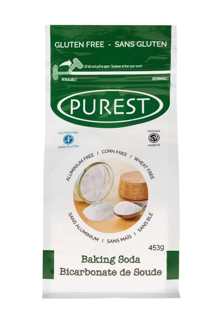 Purest Gluten-Free Baking Soda 453g