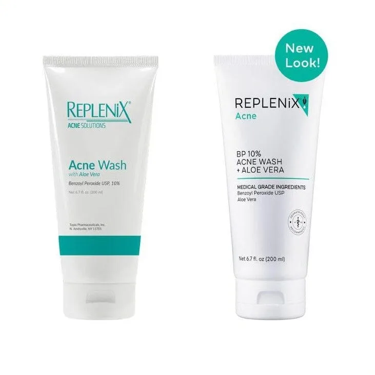 Replenix BP 10% Acne Wash   Aloe Vera