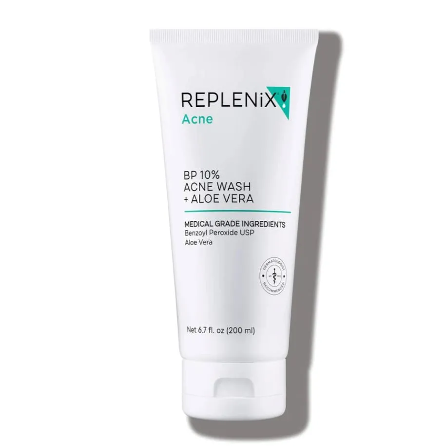 Replenix BP 10% Acne Wash   Aloe Vera