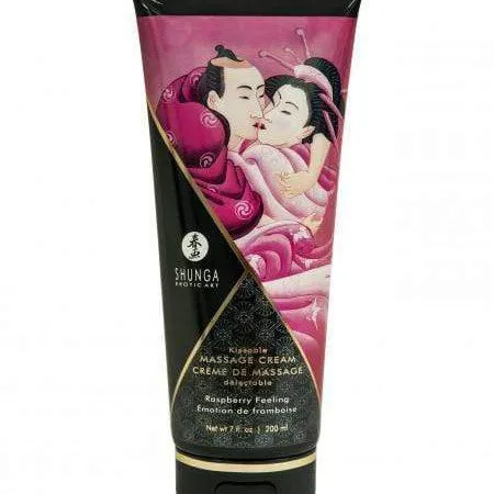 Shunga Kissable Massage Cream - Various Flavors 200 ml (7 oz.)