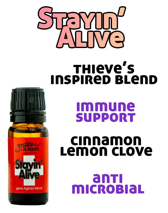 Stayin Alive | Anti Microbial Essential Oil Blend