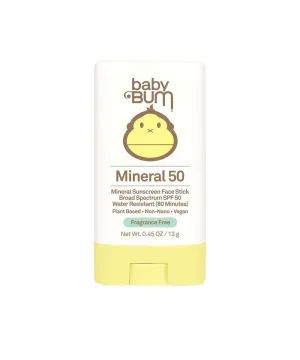 SUN BUM Baby Bum Mineral 50 SPF Face Stick